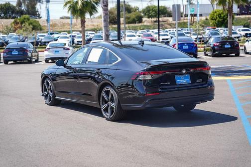 Crystal Black Pearl 2025 Honda Accord Hybrid Sport
