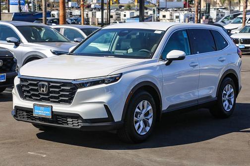 Platinum White Pearl 2026 Honda CR-V LX 2WD
