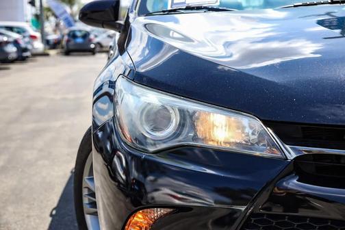 Attitude Black 2015 Toyota Camry Hybrid SE