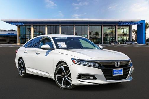 Platinum White Pearl 2019 Honda Accord Sport
