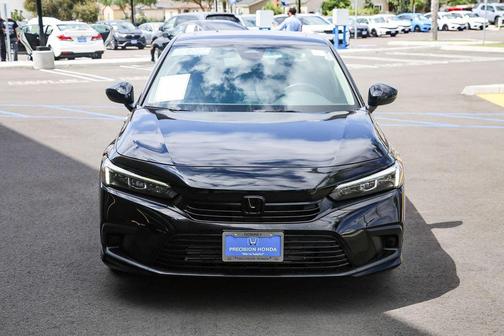 Crystal Black Pearl 2024 Honda Civic EX