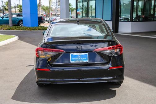 Crystal Black Pearl 2024 Honda Civic EX