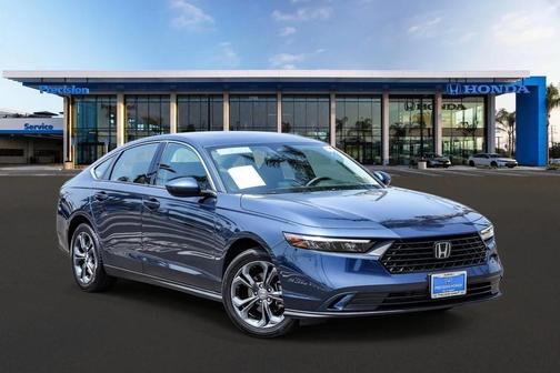 Canyon River Blue Metallic 2023 Honda Accord EX 1.5T