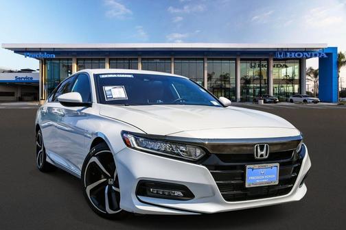 Platinum White Pearl 2019 Honda Accord Sport