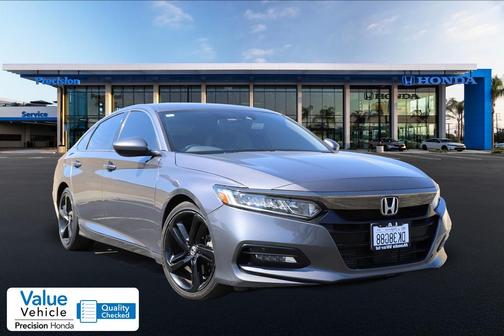 Modern Steel Metallic 2019 Honda Accord Sport