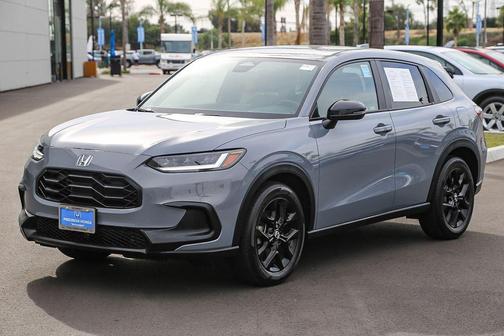 Urban Gray Pearl 2024 Honda HR-V Sport