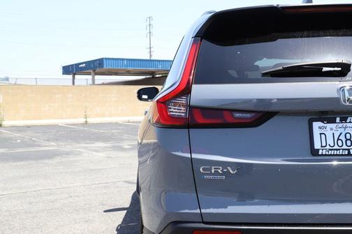 Gray 2025 Honda CR-V Hybrid Sport AWD