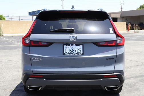 Gray 2025 Honda CR-V Hybrid Sport AWD