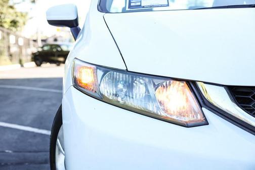 Taffeta White 2015 Honda Civic LX