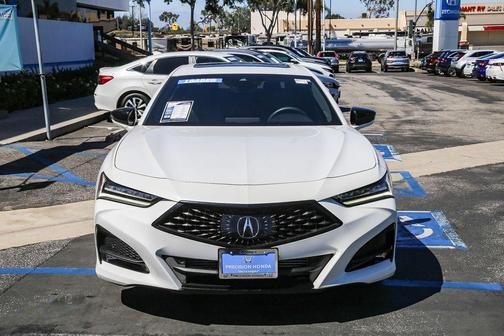 Platinum White Pearl 2023 Acura TLX A-Spec