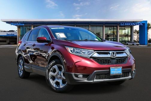 Basque Red Pearl II 2017 Honda CR-V EX-L