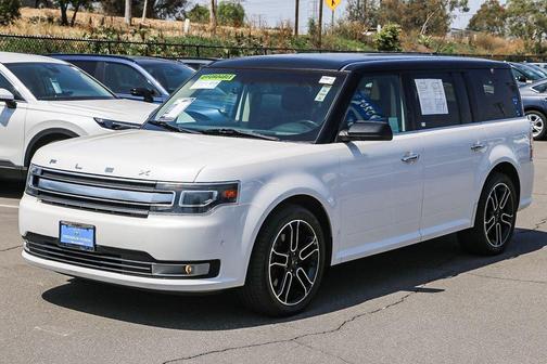 White 2014 Ford Flex Limited
