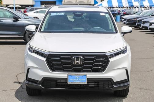 Platinum White Pearl 2025 Honda CR-V EX AWD