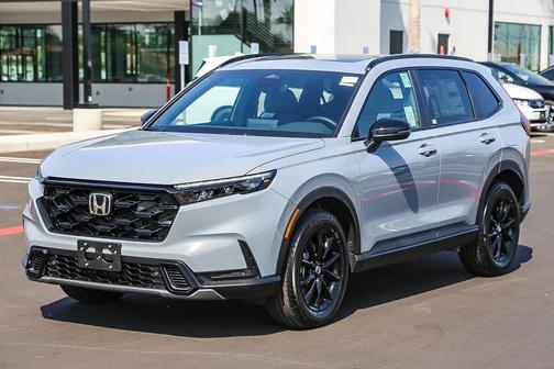 Gray 2026 Honda CR-V Hybrid Sport-L AWD