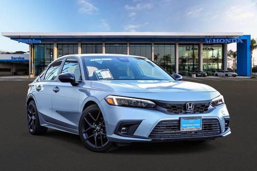 Lunar Silver Metallic 2023 Honda Civic Sport