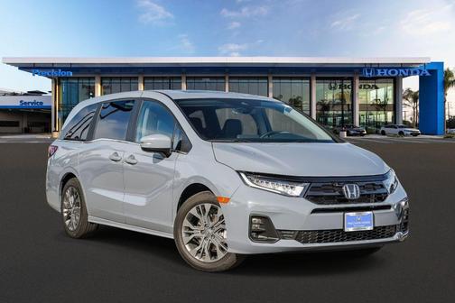 Gray 2026 Honda Odyssey Touring Passenger Van
