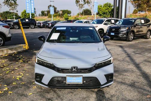 Gray 2024 Honda Civic Sport