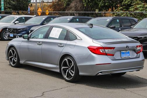 Lunar Silver Metallic 2022 Honda Accord Hybrid Sport