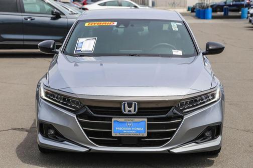 Lunar Silver Metallic 2022 Honda Accord Hybrid Sport