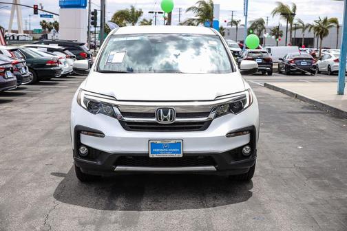 Platinum White Pearl 2021 Honda Pilot 2WD EX