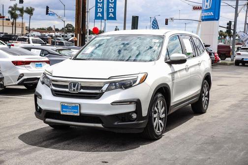 Platinum White Pearl 2021 Honda Pilot 2WD EX