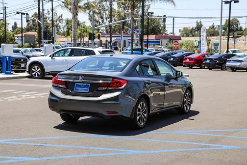 Crystal Black Pearl 2013 Honda Civic EX-L