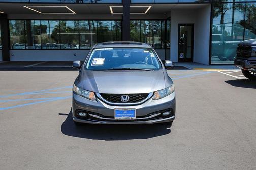 Crystal Black Pearl 2013 Honda Civic EX-L