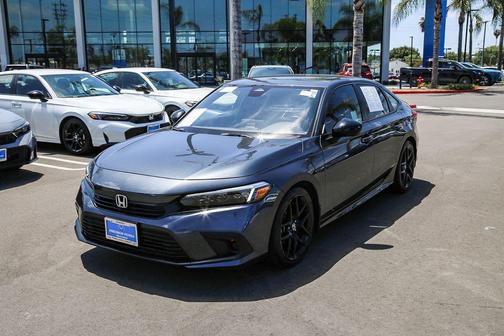 Gray 2023 Honda Civic Sport