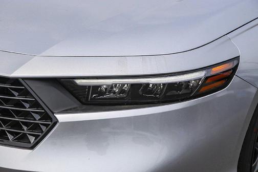 Solar Silver Metallic 2026 Honda Accord Hybrid Sport-L