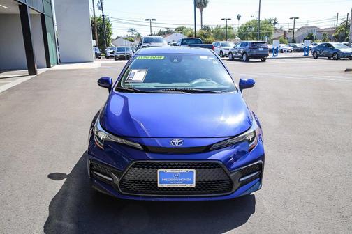 Blue Crush Metallic 2022 Toyota Corolla SE