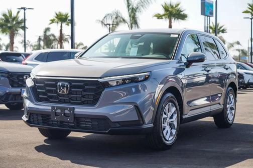 Gray 2026 Honda CR-V LX AWD