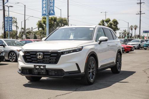 Platinum White Pearl 2026 Honda CR-V EX-L 2WD