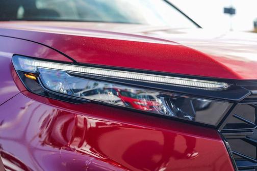 Radiant Red Metallic 2026 Honda CR-V Hybrid Sport-L FWD