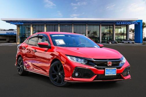 Rallye Red 2019 Honda Civic Sport