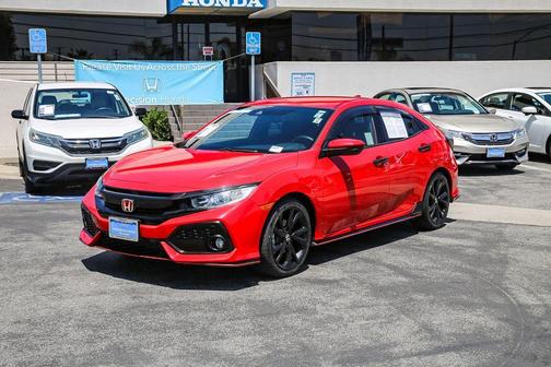 Rallye Red 2019 Honda Civic Sport