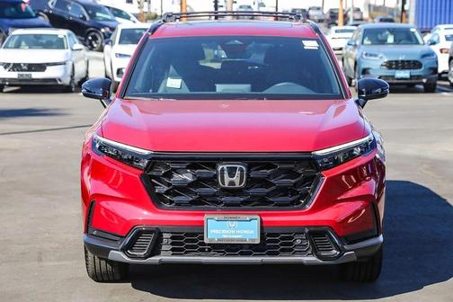 Radiant Red Metallic 2026 Honda CR-V Hybrid Sport-L AWD