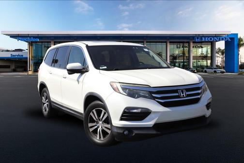 White Diamond Pearl 2016 Honda Pilot EX-L
