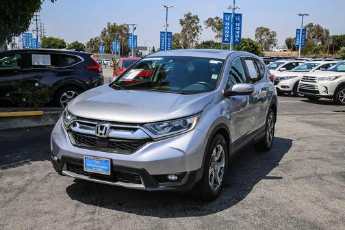 Lunar Silver Metallic 2019 Honda CR-V EX