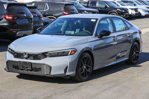 Gray 2026 Honda Civic Sport