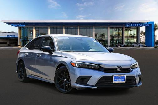 Lunar Silver Metallic 2022 Honda Civic Sport