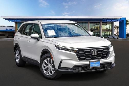 Platinum White Pearl 2024 Honda CR-V LX 2WD