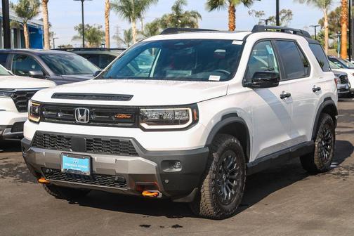 Platinum White Pearl 2026 Honda Passport AWD TrailSport