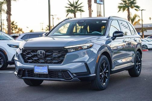 Gray 2026 Honda CR-V Hybrid Sport FWD