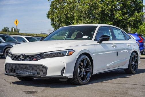 Platinum White Pearl 2026 Honda Civic Si Base