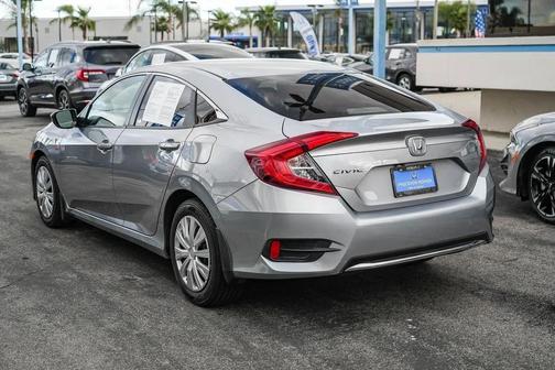 Lunar Silver Metallic 2019 Honda Civic LX