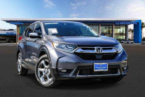 Gray 2019 Honda CR-V EX-L