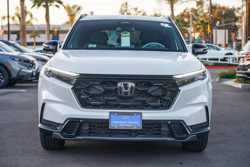 Platinum White Pearl 2026 Honda CR-V Hybrid Sport FWD