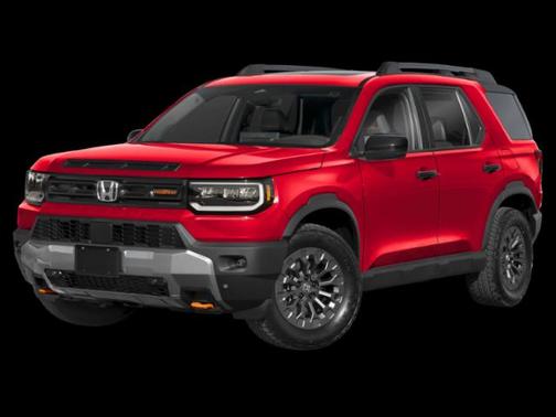 Radiant Red Metallic II 2026 Honda Passport AWD TrailSport