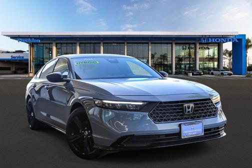 Urban Gray Pearl 2024 Honda Accord Hybrid Sport-L