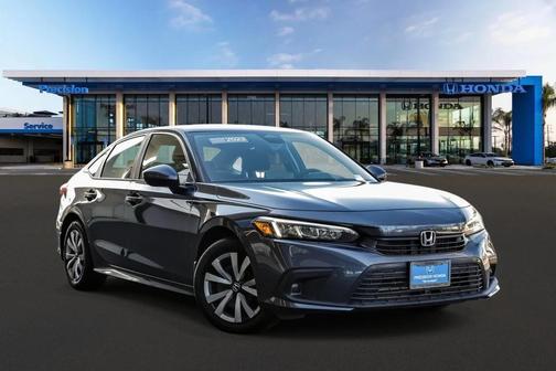 Meteorite Gray Metallic 2023 Honda Civic LX
